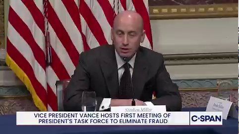 Stephen Miller: “We do NOT know the names of ANY SNAP recipient in the state of Minnesota. We just get a blank check. We have asked the state repeatedly and tried to compel the state unsuccessfully to turn over their SNAP enrollment rolls so we could ascertain such basic facts as, are these people even legally eligible to receive these benefits?”“And the state has refused, absolutely, categorically refused, and in fact the state has spent millions of dollars in court for the singular purpose of 