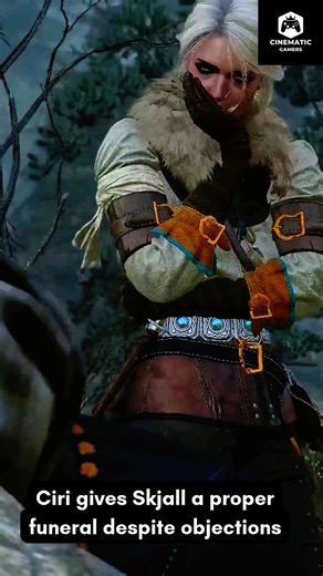 This scene along shows Ciri's strong sense of justice.... Witcher 4 is likely to bring more such scenes where she is challenging blind obedience of traditions.... #witcher3 #TheWitcher #gaming #gamingvideos | Witcher Codex