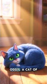 Oggy Shrinks Every Time He Sneezes #youtubeshorts