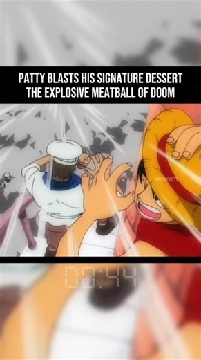 Patty’s Signature Dessert: Meatball of Doom 🦐💥One Piece