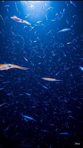 Deep Sea Glows 🌊✨ – Amazing Bioluminescent Creatures!"