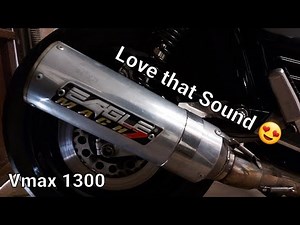 Short Eagle Mach 7 on Yamaha Vmax V4