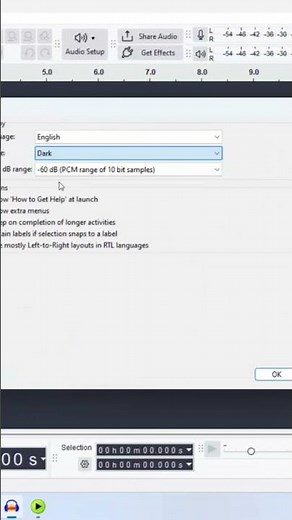 How to get dark Mode in Audacity - Audacity 2026