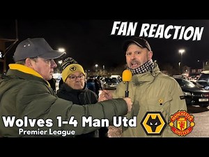 BROKEN 😔 Wolves 1-4 Manchester Utd Instant Fan Reaction | Premier League
