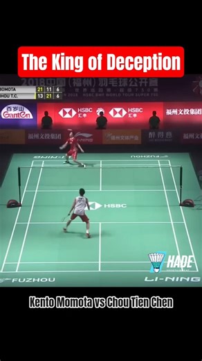 ​Kento Momota: A Masterclass in Outsmarting Opponents. #badminton #bwf #badmintonlovers #sports