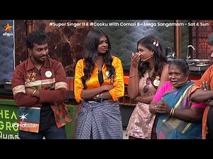 கடைசில அந்த பேய் சிரிப்பு.,.🤣| Super Singer Season 11 & CWC 6 Mega Sangamam