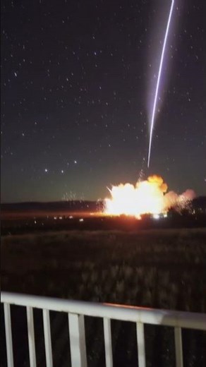 Meteor Falls from the Sky! Real Footage Captured on Camera | People Scream as Impact Shakes Ground