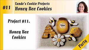 Honey Bee Cookies - P011