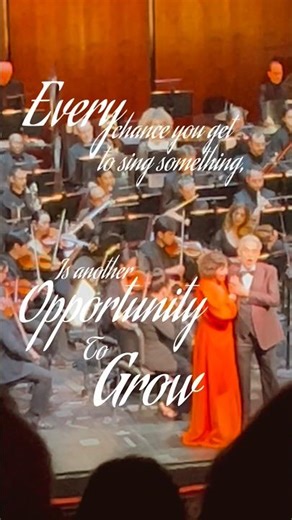 Opportunities to grow - Jennifer Rowley, soprano #opera #diva