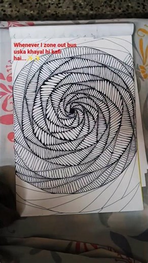 Zen doodle art pattern after so long Do try this and share your thoughts ✨✨