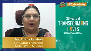 32 reactions · 11 shares | Watch this remarkable video that showcases the compelling narrative of our team member with SIP Abacus. | SIP Abacus India | Facebook