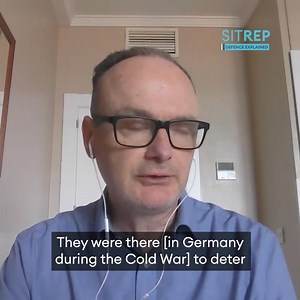 🗣️ “The UK Army would have difficulty mustering anything like the firepower that we had then.” On Sitrep with Kate Gerbeau and Michael Clarke, Ian Sanders, Cold War Pod presenter, chats about the UK Armed Forces’ role and size at the height of the Cold War 🎧 18:30UKT on BFBS Radio | Forces News