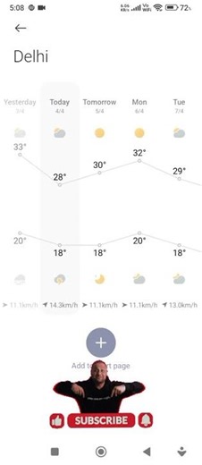 How to Add Other Location in Weather Settings in Mobile #smartphone