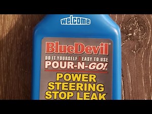 Blue Devil vs. Lucas power steering stop leak and transmission stop leak!