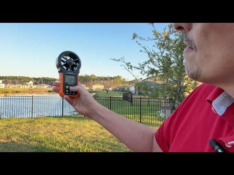 PROSTER Handheld Digital Anemometer – Portable Wind Speed & CFM Meter with LCD Backlight