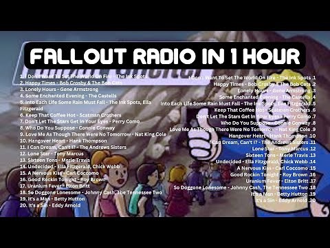 📻 Fallout Radio | 1 Hour of Classic Hits from the Wasteland 🎶
