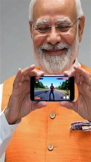 PM Modi Ji Playing Game 😂 | Modi Ji Funny Video | Viral Meme Clip