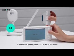 How to Pair Your Camera with the Monitor - Peekababy Tutorial