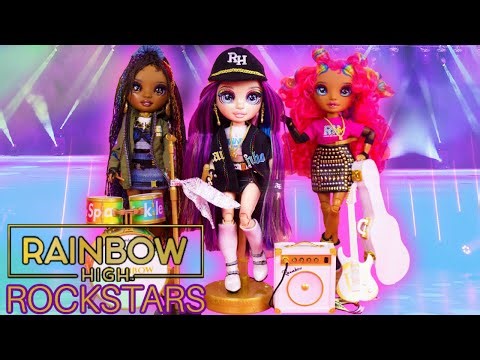 Rainbow High ROCKSTAR Dolls Unboxing Lyric Lucas, Carmen Major, Vanessa Tempo Dolls