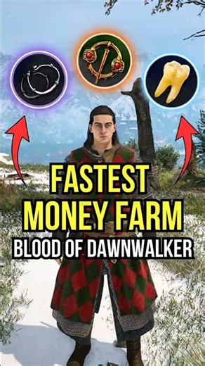Fastest Money Farm in The Blood of Dawnwalker #thebloodofdawnwalker #dawnwalker #shorts