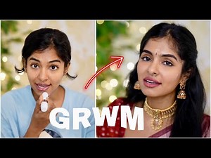 Step by step makeup look for beginners | GRWM for marriage function |Asvi Malayalam