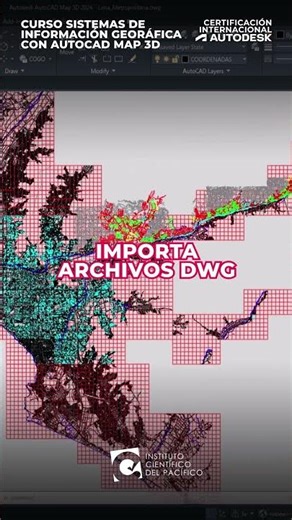 TAKE YOUR CAREER TO THE NEXT LEVEL BY MASTERING AUTOCAD MAP 3D!