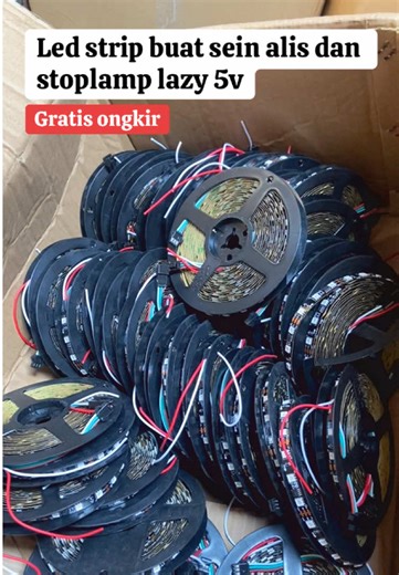 Led Strip WS2812B 144 LED per Meter untuk Stoplamp