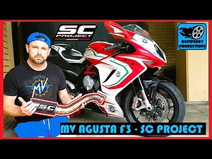 How to Fit a SC Projects Exhaust to a MV Agusta F3 - Installation Tutorial (675 & 800)