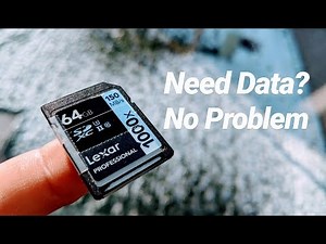 Lexar Professional 1000x SD card data recovery