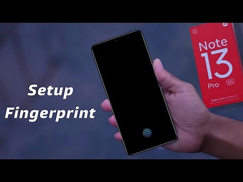 Redmi Note 13 Pro: Does it Have Display Fingerprint? | How to Set Fingerprint in Redmi Note 13 Pro