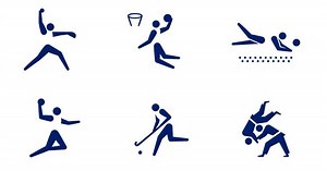 tokyo 2020 unveils kinetic sports pictograms to illustrate the olympic games