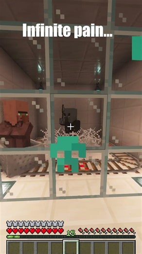 Infinite Loop😵 #minecraft #subscribe