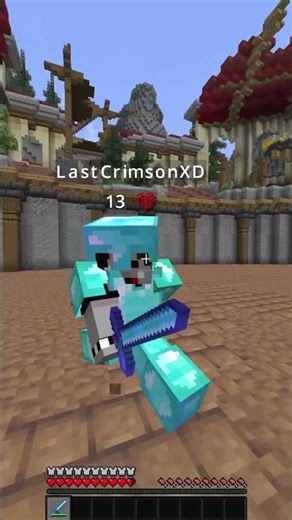 Crit spammer does combos #minecraft #shortsviral #youtubeshorts
