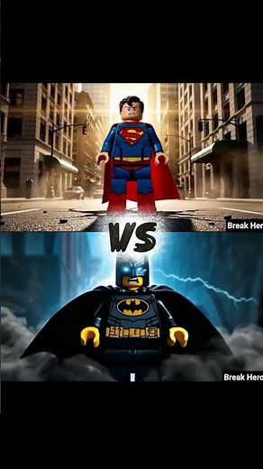 LEGO Superman vs Batman – Clash of Justice (Stop Motion Battle)