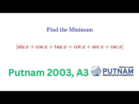 Putnam 2003, A3 | An Optimization Problem Explained