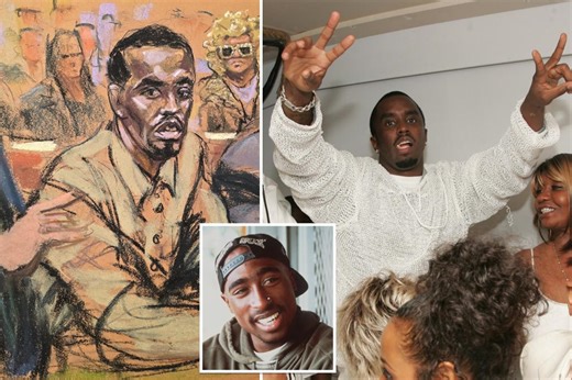 Sean ‘Diddy’ Combs ‘gang-raped’ woman as payback after she claimed he was involved in Tupac Shakur’s murder, new lawsuit claims