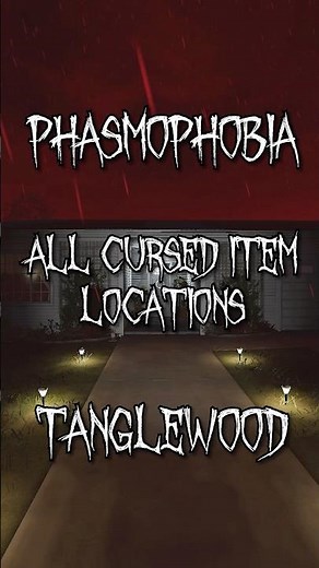All cursed object locations on the new Tanglewood. Voodoo doll, music box, and monkey paw changed!