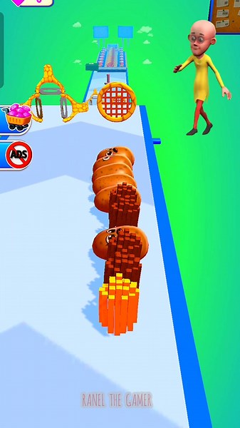 Making Yummy Chips 🤤 Potato Run Funny Gameplay 629 #games #funykidsgames #shortsviral #shorts