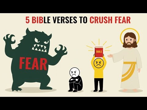 These 5 Bible Verses Helped Me Overcome Fear and Anxiety #motivation #jesus