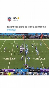 Zavier Scott with the nice run! | Vikings Hive