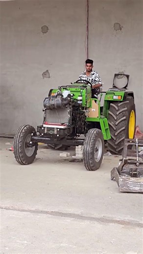 Indo farm tractor 🚜 ko ￼ start Karva Manu #tractorvideo #tractorlover