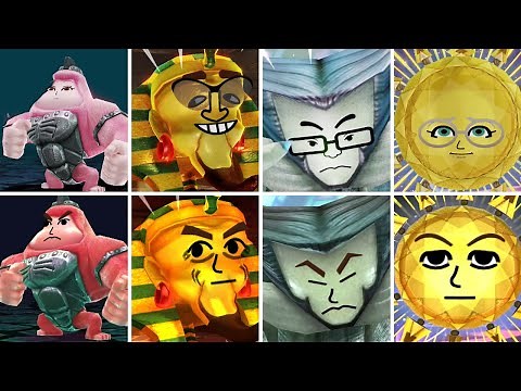 Miitopia Switch - Bosses Comparison (Switch vs. 3DS Emulator) Remake & Original