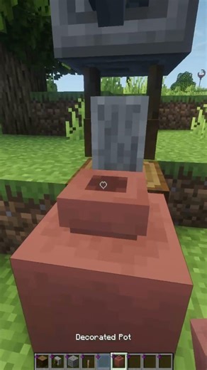 SIMPLE WELL PUMP #shorts #minecraft #minecraftbuilding