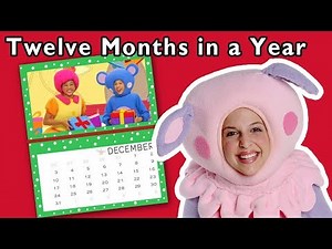 Twelve Months in a Year ⏰ | LEARNING SEASONS SONG | Nursery Rhymes from Mother Goose Club!