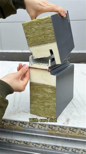 This is a practical exterior wall fireproofing material for steel structure factories and warehouses
