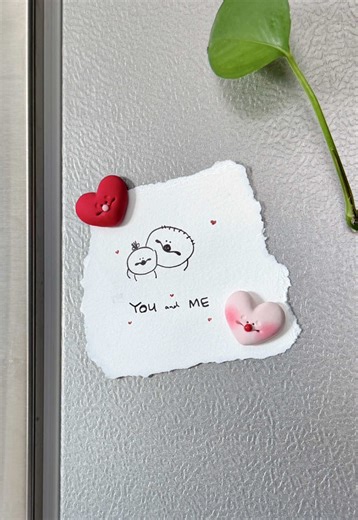 silly gift set for your silly half this Valentine!💌 Available as: 🍒 Pin Set: To wear your heart on your sleeve (literally). 🍒 Magnet Set: To stick your love on the fridge. ☺️Keep one, gift the other one! . . . . . . . . . #valentinegift #sillygift #handmadepin #lovegifts #tinyart
