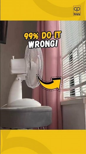 You're using your fan wrong!