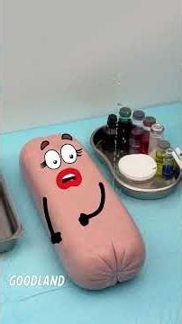Goodland | Operation on sausages, cheese 😂 #cartoon #doodles #animation