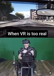 Warning: Watching Until the End May Cause Laughter! VR gone wrong in the funniest ways! 🤣 Watch till the end to see the biggest VR fail yet. Send this to a friend who needs to try VR! #VirtualRealityGames #FailsOfTheDay #HilariousMoments | Infinity VR Gaming