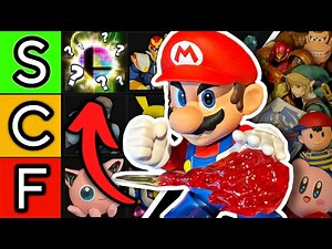 I Ranked My Entire SMASH BROS Action Figure Collection